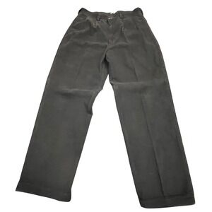 Bugle Boy Original Mens Corduroy Pants 32x30 Pleated Front Brown